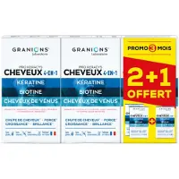 Granions Pro Keracys Hair 4in1 Set van 3 x 90 Tabletten Inclusief 90 Gratis Tabletten