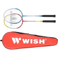 Wish Alumtec 366K - Badmintonset - Staal-Aluminium - ISODYNAMIC Technologie