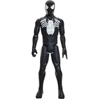 Marvel Spider-Man Titan Series Black Suit Spider-Man - Actiefiguur 30cm