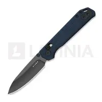 Kizer Cutlery Begleiter 2.9 S35VN vouwmes, Blue Aluminum, Matte DLC Ultra