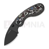 Kizer Cutlery Microbe M390 vouwmes, Fat Carbon, DLC