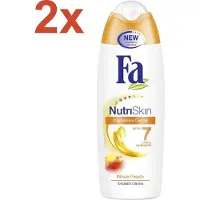 Fa - NutriSkin - White Peach - Douchecrème - 2x 250ml - DUO PACK