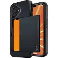 R2B iPhone 16 Plus Hoesje met Pasjeshouder - Incl. Screenprotector - 3 Pasjes