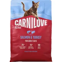 Carnilove active adult all breeds salmon/turkey 2 kg - Kattenvoer - Kattenbrokken