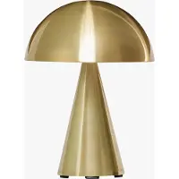 Hubsch Design Tafellamp Mush, dimbaar, messing / goud, Woon-/ Eetkamer, metaal, Design, tafellamp