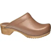 Sanita Damen Clog offen Wood-Lotte Open Cognac-41