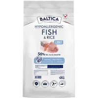 BALTICA Nutraceutic Hypoallergeen Lichtvoer voor honden, met vis en rijst - droogvoer - 12 kg. (Geschikt voor kleine en middelgrote rassen)