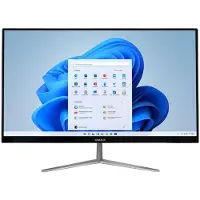 Umax All-in-One U-One 24JL Pro / 23,8" IPS-scherm / 1920 x 1080 resolutie / N5100 processor / 4 GB RAM / 128 GB SSD / HDMI / 2 x USB 3.0 / 2 x USB 2.0 / Windows 11 Pro / Zwart