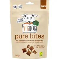 Vegdog Pure Bites - Vegan Hondensnack - Trainingssnack - Hypoallergeen - Gevoelige Honden