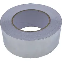DULA Aluminium Tape - 50mm x 50m - afdichtingstape - hittebestendig - 3 rollen