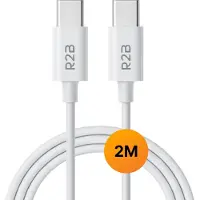 R2B USB-C naar USB-C Kabel - 2 Meter - Snelladen