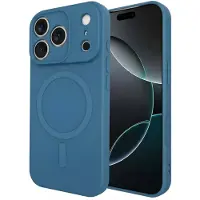 Just in Case MagSafe Hoes - - iPhone 17 Pro Max - Duurzaam TPU - Verhoogde randen - Microvezel voering