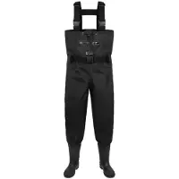 Mikado Black Basic Ums08 Pvc Wader Zwart EU 43 Man