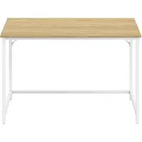 Vasagle - Bureau - Compact Computerbureau - Metalen Frame - Voor Studeerkamer Slaapkamer