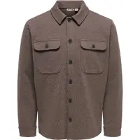 Only & Sons Overhemd 'ONSNEWKODYL' mokka