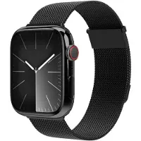 Vonmählen Milanese Loop 2 Apple Watch 49 / 46 / 45 Mm Bandje Zwart
