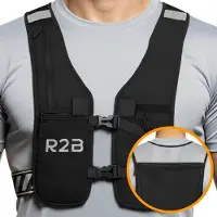 R2B Hardloopvest met Opbergvakjes & Verstelbaar