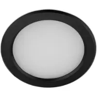 Sotech Domus Line LED In-/opbouwverlichting STELLA (Inbouw-Ø 68 mm , 12V, 2.5W, neutraalwit 4000 K, Micro12, zwart) van