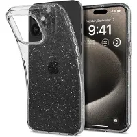 Spigen Liquid Doorzichtig iPhone 15 Pro Max Hoesje Glitter