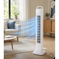 Kinzo Toren Ventilator 82CM | 3 Snelheden | Oscillerend - Krachtig en stil | Staand Torenventilator