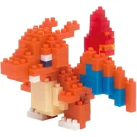 Nanoblock - Nanoblock - Charizard - Pokémon - Mini Brick Figuur - Bouwset - Pixel Charizard Pokémon Charizard Figuur Bouwpakket - NBPM008