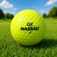 INESIS QX Soft Nassau Golfbal – Hoge Elasticiteit – 3 Stuks – Premium Kwaliteit