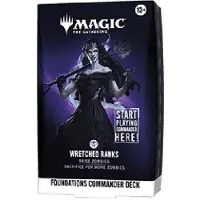 Wizards of the Coast Magic: The Gathering Commander: Foundations: Commander Deck - Wretched Ranks