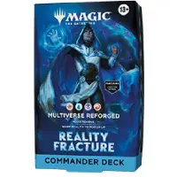 Wizards of the Coast Magic: The Gathering Reality Fracture Commander Deck - Multiverse Reforged | 100-Card Deck + Accessories
