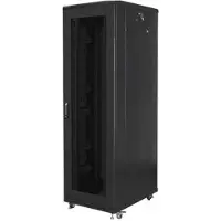 Lanberg FF01-8842-23B rack 42U Vrijstaande rek Zwart
