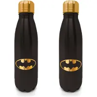 Ginza.se DC Comics Batman - Bat signaal Zwart en Goud Metalen Drinkfles