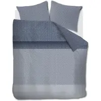 Beddinghouse Dekbedovertrek Sanna Blauw Katoen-240 x 200 / 220 cm | Lits-Jumeaux
