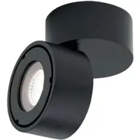 Orion Harvey LED buitenspot, zwart, Ø 10 cm, aluminium spuitgietwerk Harvey, dimbaar, zwart, Aluminium, Modern, LED buitenlamp