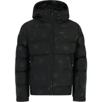 Protest ski-jas PRTVerity JR zwart Skijack Meisjes Polyester Capuchon Sterren - maat 104