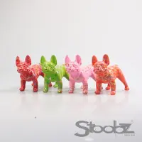 Stoobz Design Stoobz Hond Franse Bulldog 16cm Verschillende verschillende Polyresin Stoobz