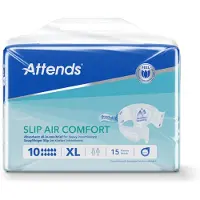 Attends Slip Air Comfort 10 XL - 4 paquets de 15 protections