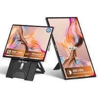 Blackview Table 9 Draagbaar Scherm 16 Inch FHD+ IPS 19201200 USB-C/HDMI, 360 Rotatie, voor Laptop, Plug and Play