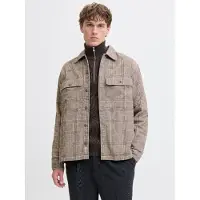 Jack & Jones Overhemd 'WILL' bruin / lichtbruin
