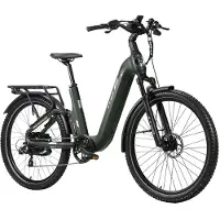 TTGO E-SUVO E-bike - 25 km/u - 27.5inch - 100km actieradius - 250W motor - 48V15Ah accu - 70NM - groen