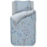 Pip studio Bamboo Blossom kussensloop 60x70 Lichtblauw