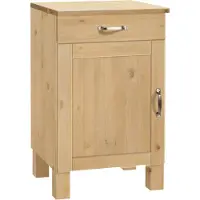 Notio Living Alby Onderkast met Lade en Deur - Naturel Massief Grenen - 50 cm