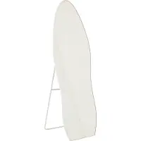 J-Line staande spiegel wit - glas - 180 x 56 x 3 cm
