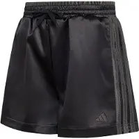 Adidas Sportbroek 'JG SATIN' donkergrijs / zwart