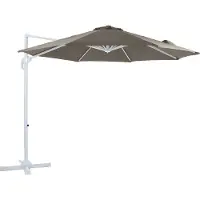Axi Marisol Zweefparasol Ø 300cm Wit/taupe