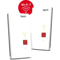 FRITZ! WiFi 7 repeater Mesh Set 2700 2er-Set 20003142 WiFi, LAN 6.5 GBit/s WiFi 7, mesh, app-bestuurbaar