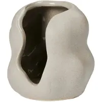 Broste Copenhagen Hekla Hurricane windlicht Duifgrijs, Ø9,5 cm