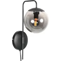 Steinhauer Wandlamp Bollique zwart