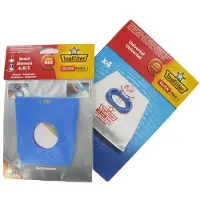 Top Filter Doos met 4 universele stofzuigerzakken met Click Bag Adapter voor Siemens en Bosch stofzuigers 840
