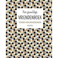 Zuidnederlandse Uitgeverij (ZNU) Het geweldige vriendenboek voor volwassenen (zwart-groen)