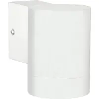 Nordlux Wandlamp buiten Tin Maxi, dimbaar, wit / opaal, Aluminium, Modern, Wandlamp buiten