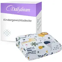Nivion - Verzwaringsdeken kind - 104x150cm - 3,2 kg - Safari - Katoen - weighted blanket